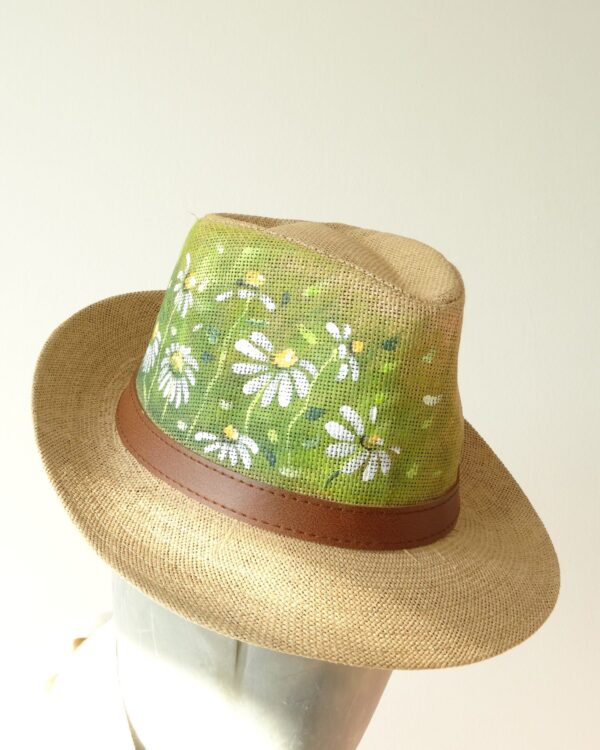 Klobúk Fedora (Flowers)